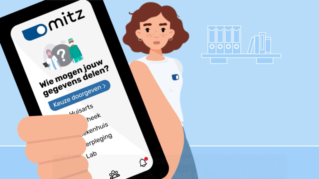 MijnMitz: gegevens delen tussen zorgverleners